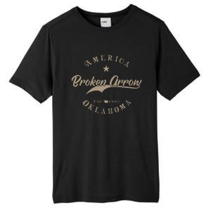 Broken Arrow Ok Oklahoma Tall Fusion ChromaSoft Performance T-Shirt