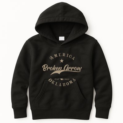Broken Arrow Ok Oklahoma Kids Hoodie