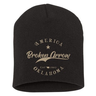 Broken Arrow Ok Oklahoma Short Acrylic Beanie