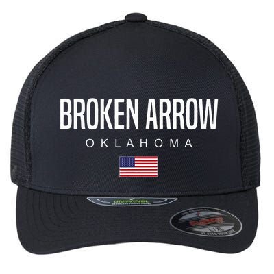 Broken Arrow Oklahoma Flexfit Unipanel Trucker Cap