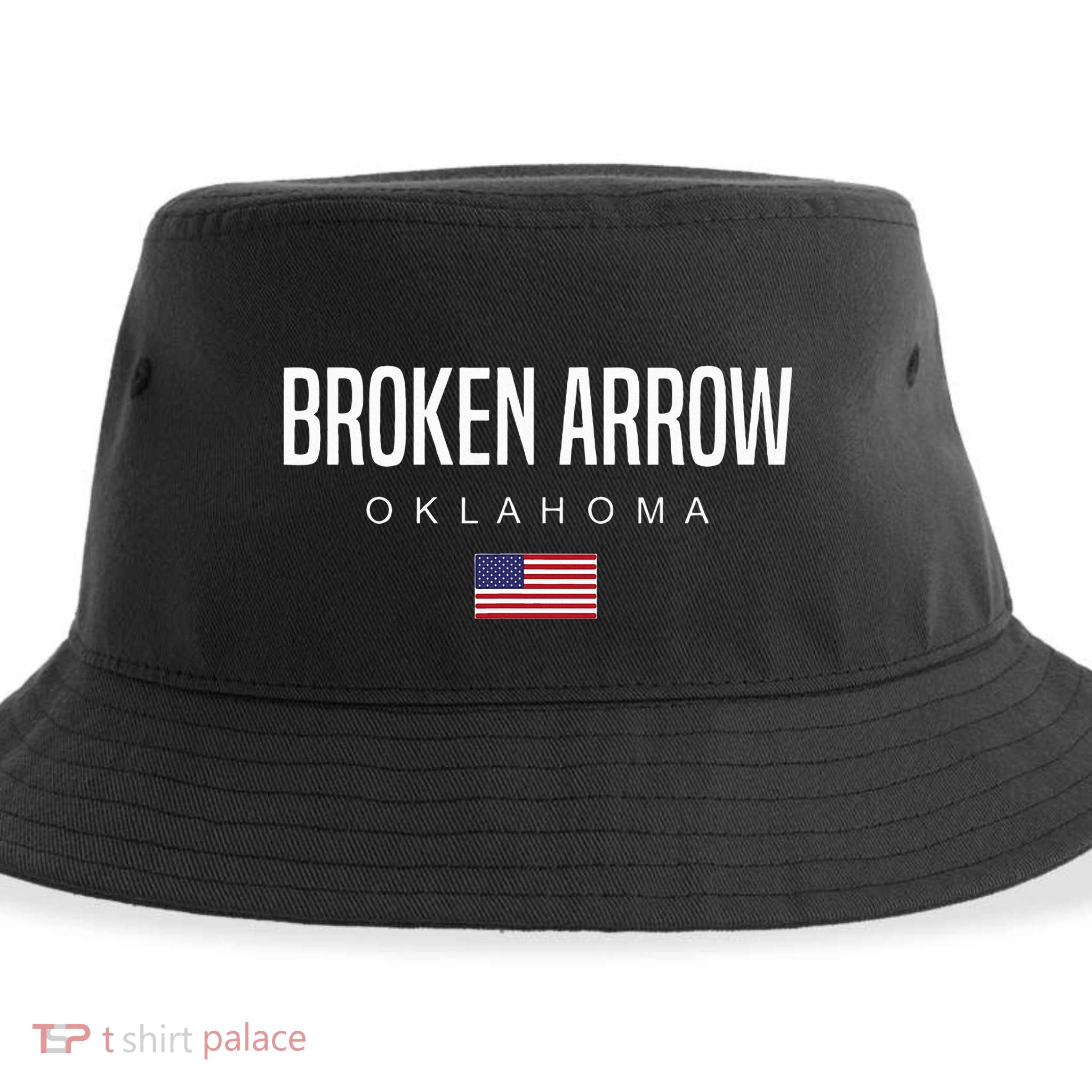 Broken Arrow Oklahoma Sustainable Bucket Hat