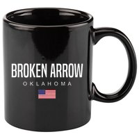 Broken Arrow Oklahoma 11oz C Handle Ceramic Mug