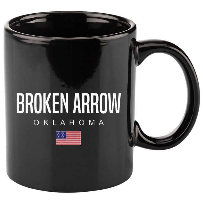 Broken Arrow Oklahoma 11oz C Handle Ceramic Mug