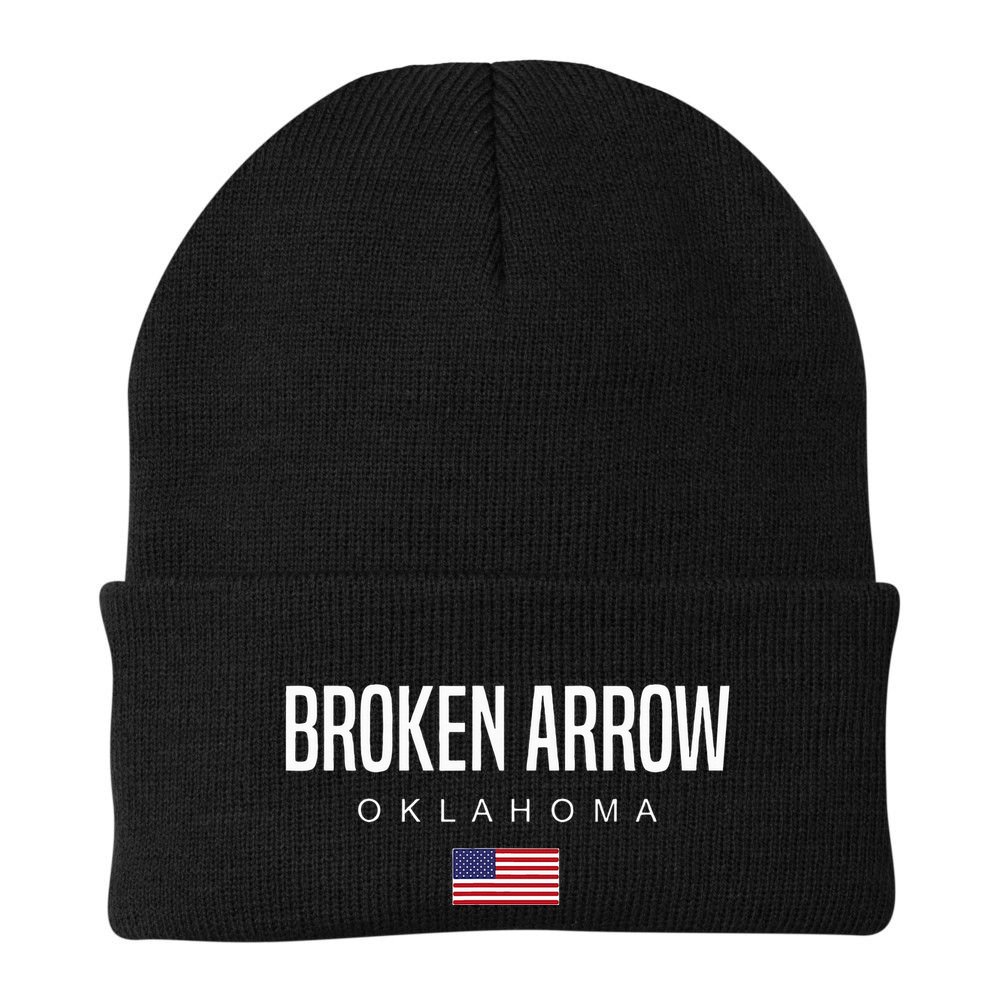 Broken Arrow Oklahoma Beanie