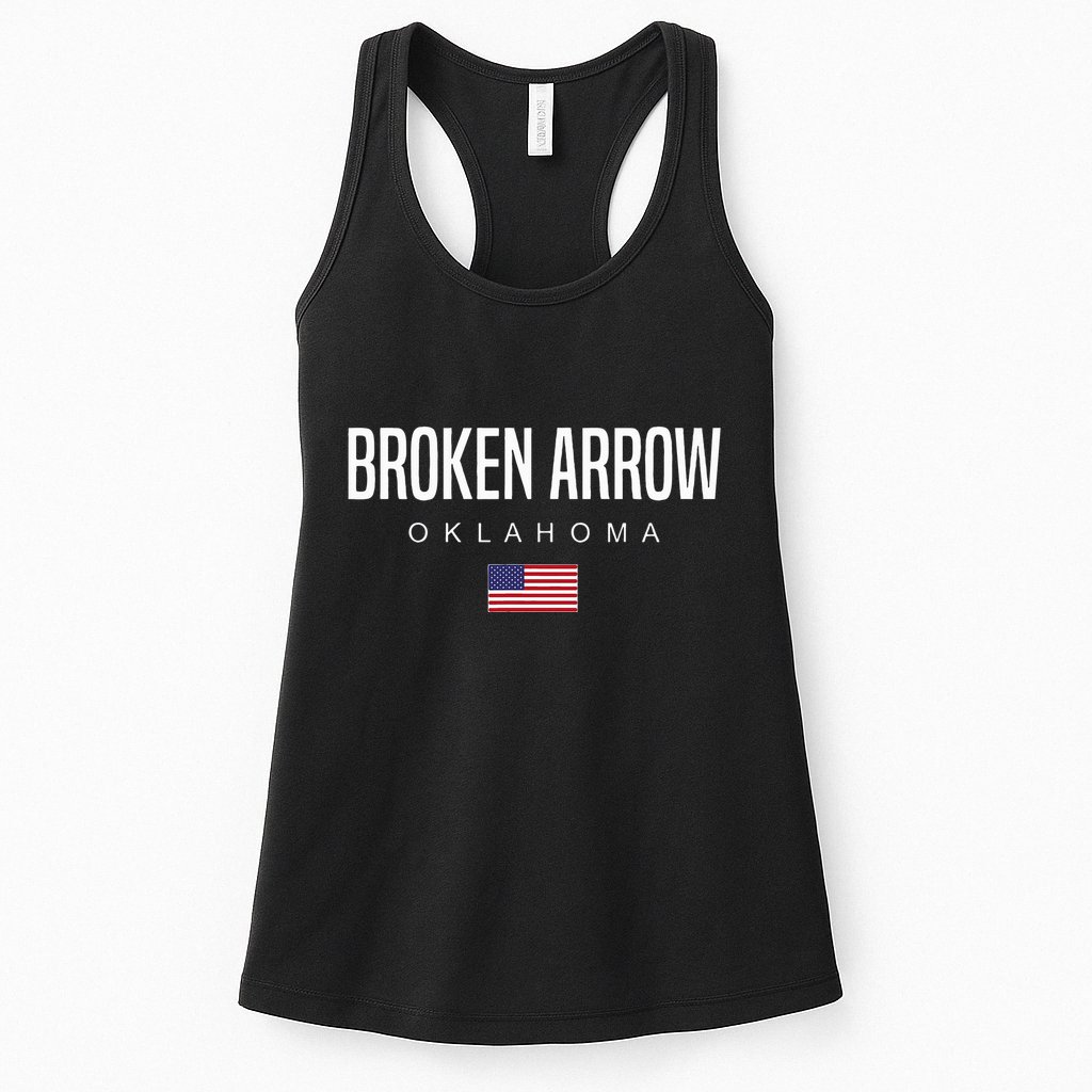 Broken Arrow Oklahoma Womens Tank Top