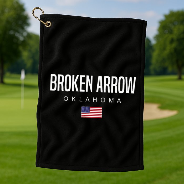 Broken Arrow Oklahoma Golf Towel