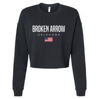 Broken Arrow Oklahoma Cropped Pullover Crew