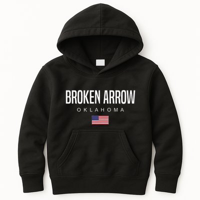 Broken Arrow Oklahoma Kids Hoodie