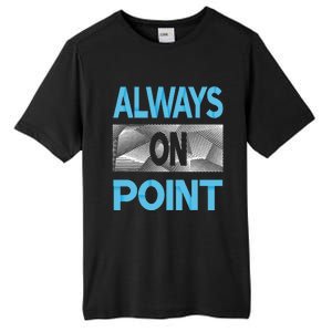 Blue Always On Point Blue Color Graphic Tall Fusion ChromaSoft Performance T-Shirt