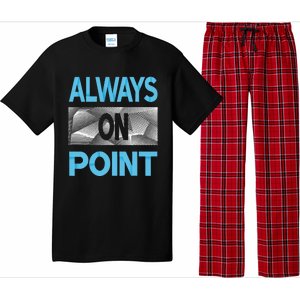 Blue Always On Point Blue Color Graphic Pajama Set