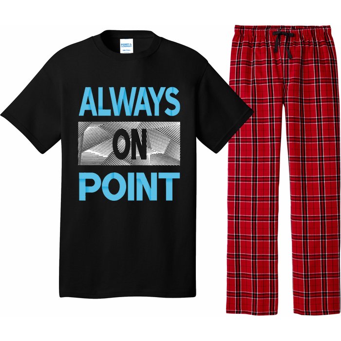 Blue Always On Point Blue Color Graphic Pajama Set