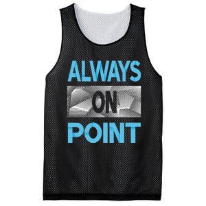 Blue Always On Point Blue Color Graphic Mesh Reversible Basketball Jersey Tank