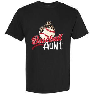 Baseball Aunt Of A Baseball Player Aunt Baseball Auntie Garment-Dyed Heavyweight T-Shirt