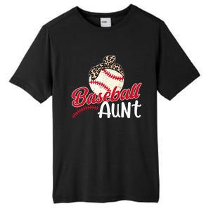 Baseball Aunt Of A Baseball Player Aunt Baseball Auntie Tall Fusion ChromaSoft Performance T-Shirt