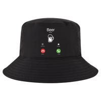 Beer Answer Or Decline Mobil Phone Funny Cool Comfort Performance Bucket Hat