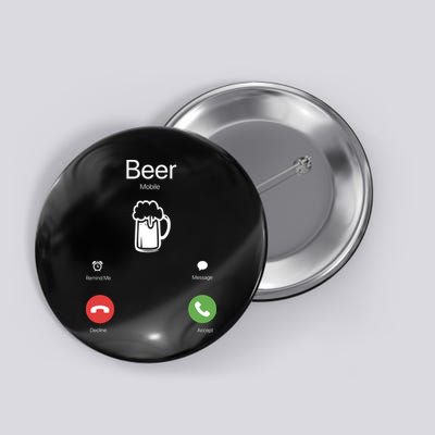 Beer Answer Or Decline Mobil Phone Funny Button