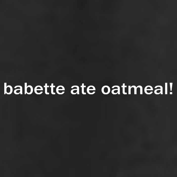 Babette Ate Oatmeal Adult Drive Performance Visor