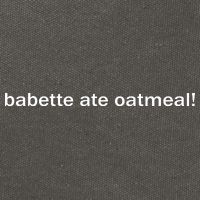 Babette Ate Oatmeal Cotton Canvas Backpack