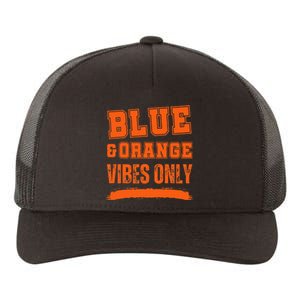 Blue And Orange Game Day Yupoong Adult 5-Panel Trucker Hat