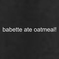 Babette Ate Oatmeal Adult Drive Performance Visor