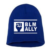 Blm Ally Proud Ally Stands Up For Equality Social Justice Gift Short Acrylic Beanie