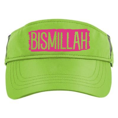 Bismillah Allah Proud Muslim Islam Quran Mosque Ramadan Gift Adult Drive Performance Visor