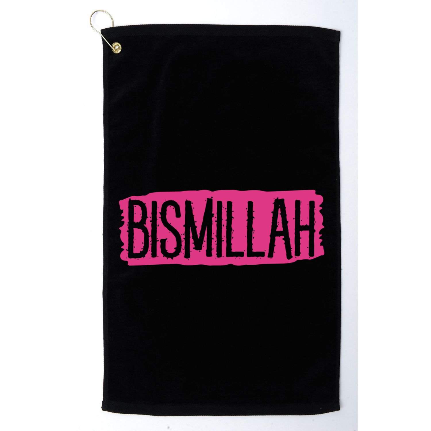 Bismillah Allah Proud Muslim Islam Quran Mosque Ramadan Gift Golf Towel