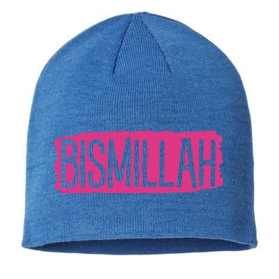 Bismillah Allah Proud Muslim Islam Quran Mosque Ramadan Gift Sustainable Beanie