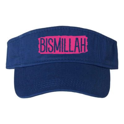 Bismillah Allah Proud Muslim Islam Quran Mosque Ramadan Gift Valucap Bio-Washed Visor