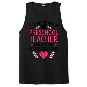 Being A Preschool Teacher Valentines Day Preschool Teaching Gift PosiCharge Competitor Tank