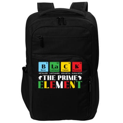 Black And Proud Black History Month Afrocentric Black Pride Gift Impact Tech Backpack