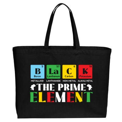 Black And Proud Black History Month Afrocentric Black Pride Gift Cotton Canvas Jumbo Tote