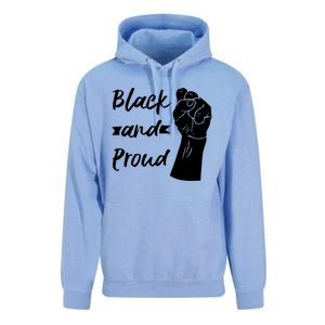 Black And Proud Gift Unisex Surf Hoodie