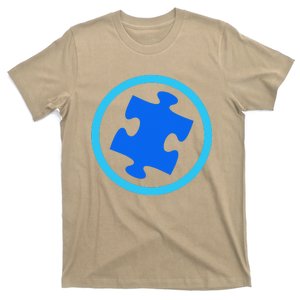 Blue Autism Puzzle For Autism Awareness T-Shirt