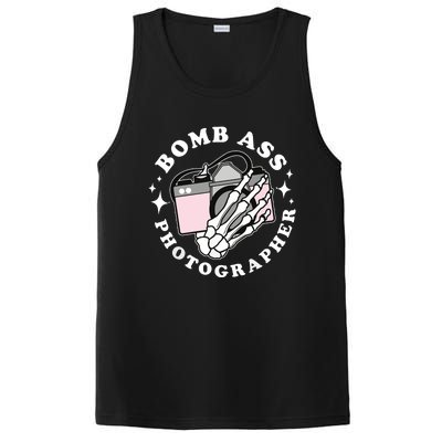 Bomb Ass Photographer Groovy PosiCharge Competitor Tank