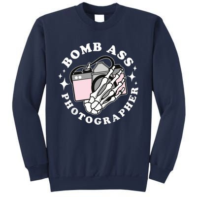 Bomb Ass Photographer Groovy Sweatshirt