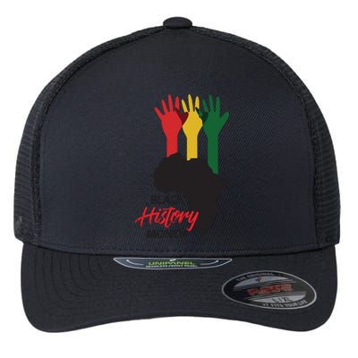 Black And Pride Flexfit Unipanel Trucker Cap