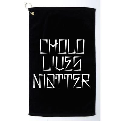 Brown And Proud Latino Mexican Raza Chicano Oldies Cholo Golf Towel