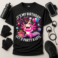 Birthday Axolotl PartyBirthday Axolotl Party  Cooling Performance Crew T-Shirt