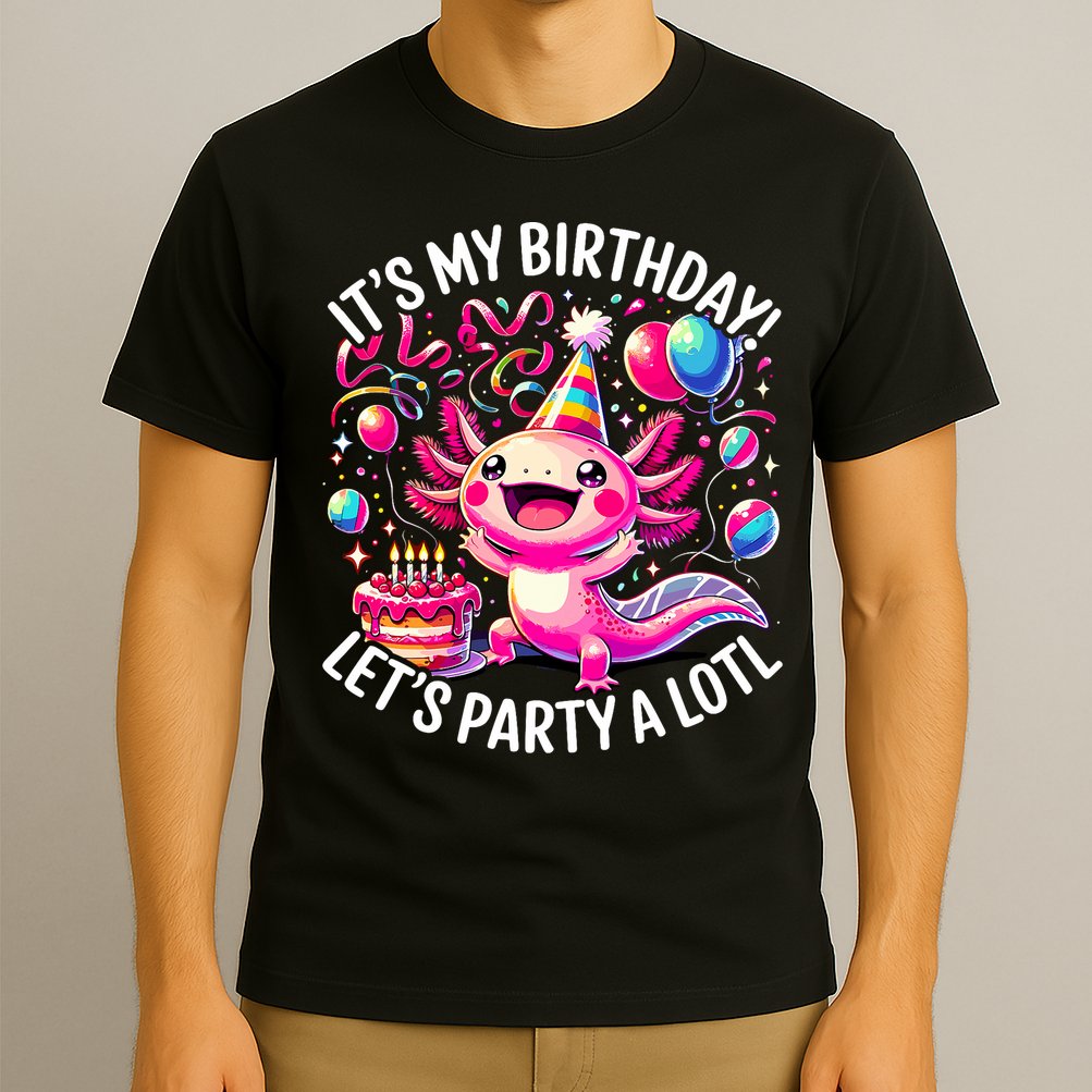 Birthday Axolotl PartyBirthday Axolotl Party  T-Shirt