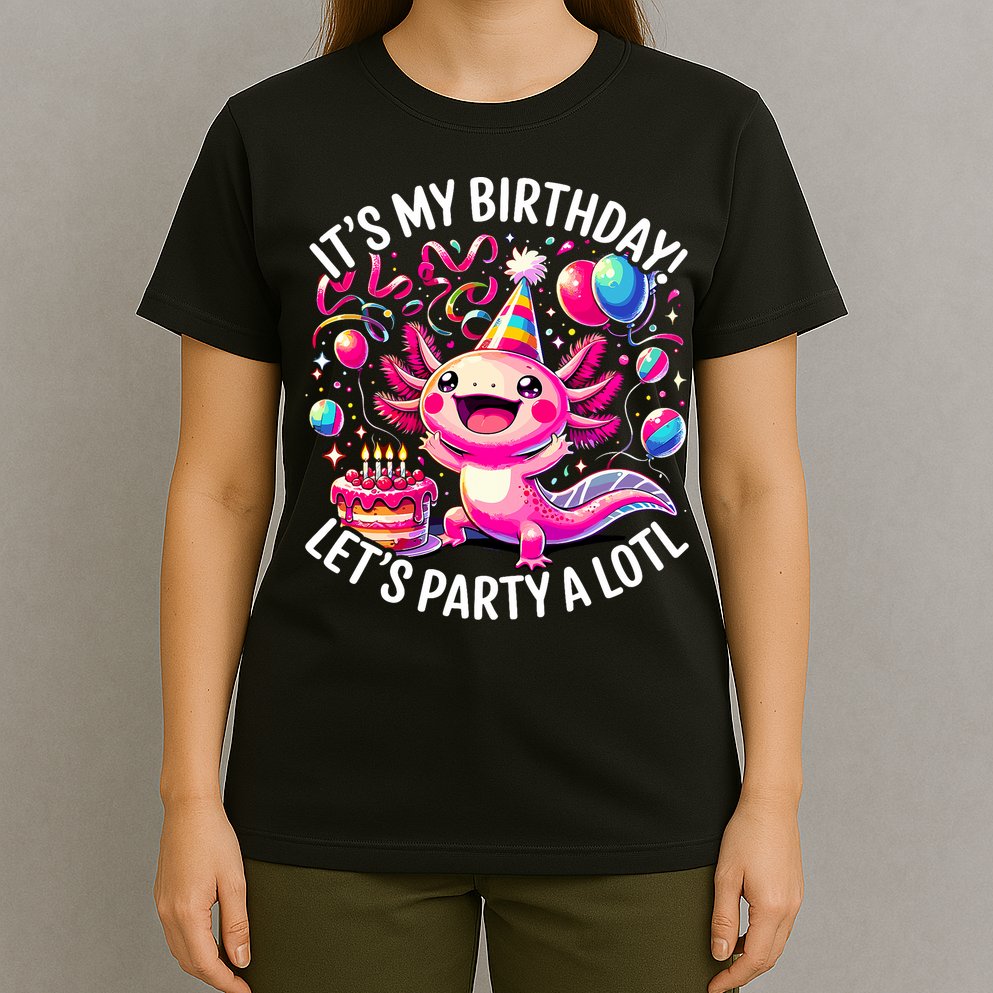 Birthday Axolotl PartyBirthday Axolotl Party  T-Shirt