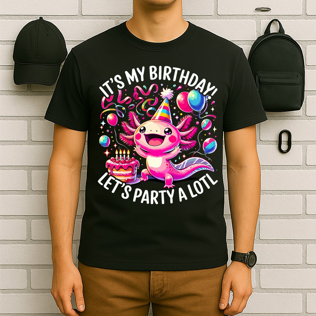 Birthday Axolotl PartyBirthday Axolotl Party  T-Shirt
