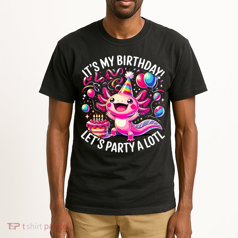 Birthday Axolotl PartyBirthday Axolotl Party  Tall T-Shirt