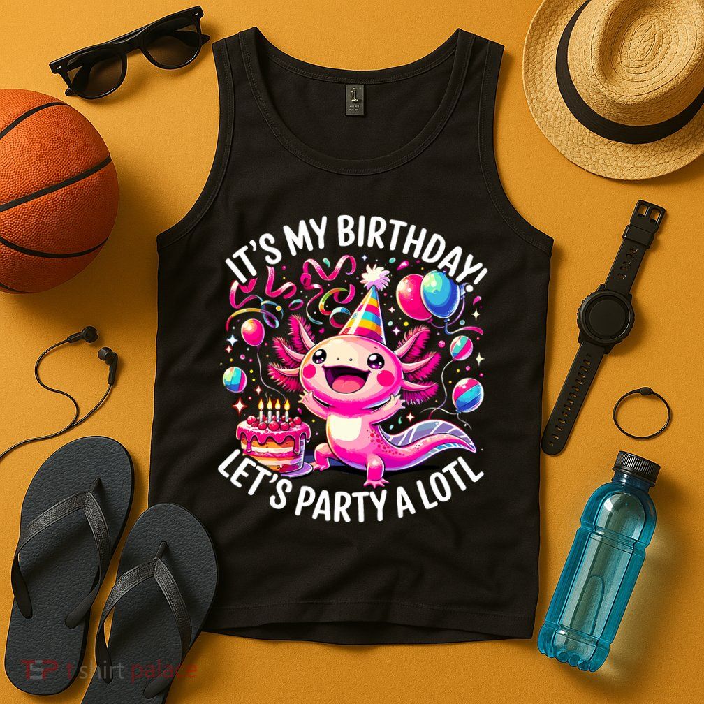 Birthday Axolotl PartyBirthday Axolotl Party  Tank Top