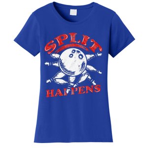 Bowling Alley Pins Spare Strike Women's T-Shirt