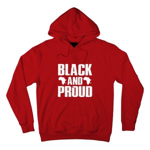 Black And Proud Black Pride Black History Month Hoodie