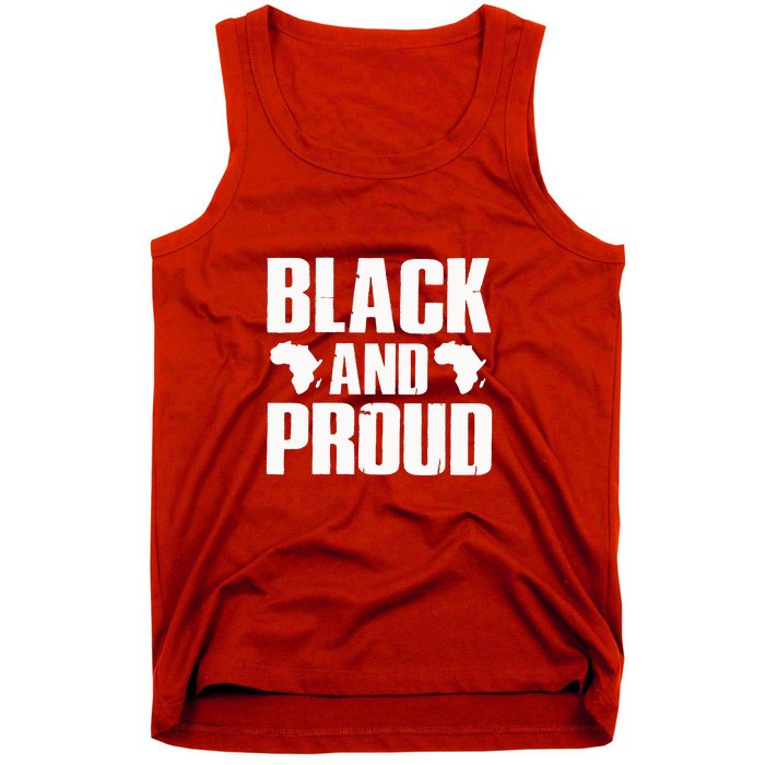 Black And Proud Black Pride Black History Month Tank Top