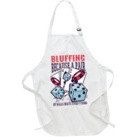 Bluffing A Pair Of Balls Beats Everything Funny Poker Apron