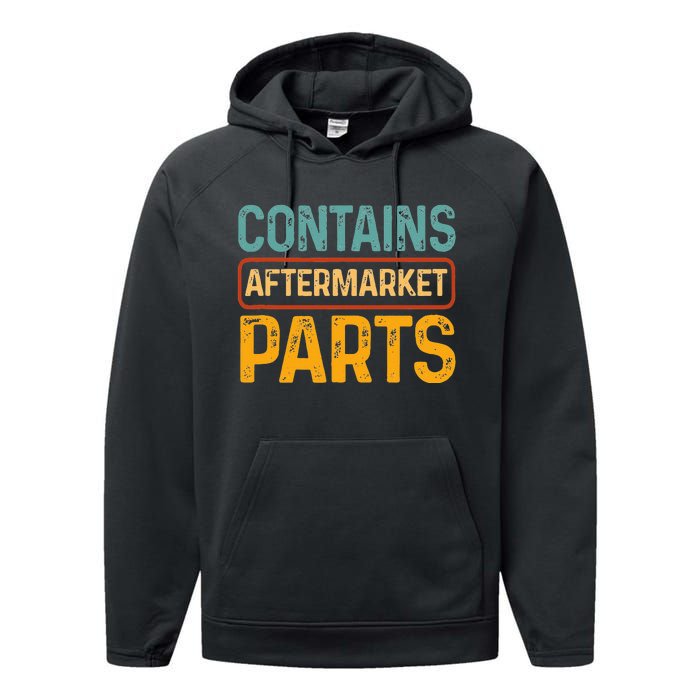 Bionic Aftermarket Parts Design Knee And Hip Replacement Performance Fleece Hoodie