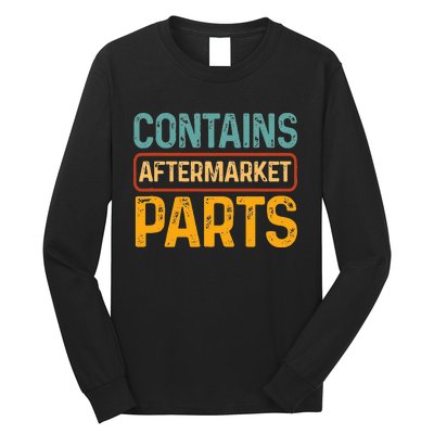 Bionic Aftermarket Parts Design Knee And Hip Replacement Long Sleeve Shirt